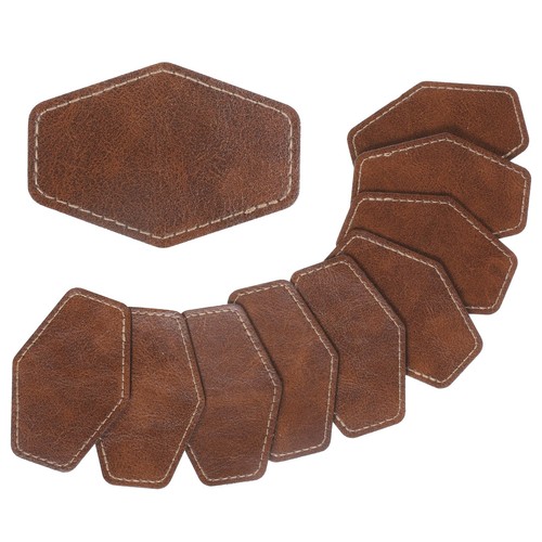 Pcs hexagon leather hat - hexagon,
