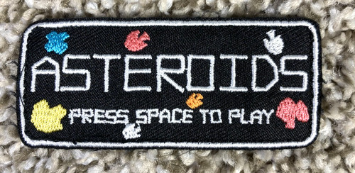 Atari asteroids press space - press,