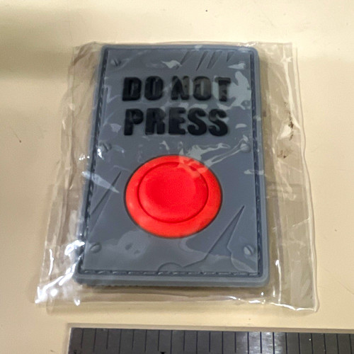Not press red button - press,