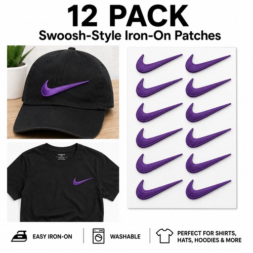 Athletic style swoosh iron - style,