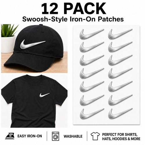 Athletic style swoosh iron - style,